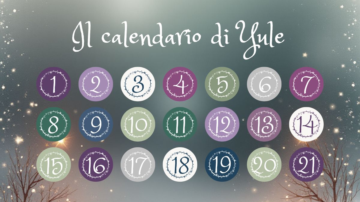 Il calendario dell’avvento di Yule